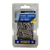 Decking Screw Csk T17 S/S 10gx50MM (Box of 50)